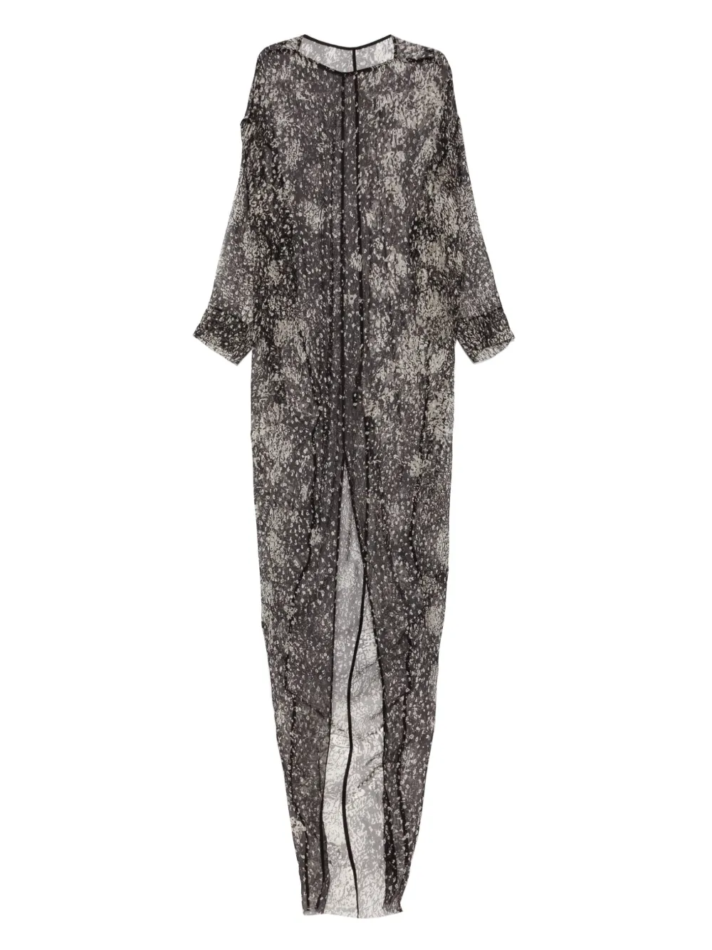 Rick Owens Eclipse gown - Nero