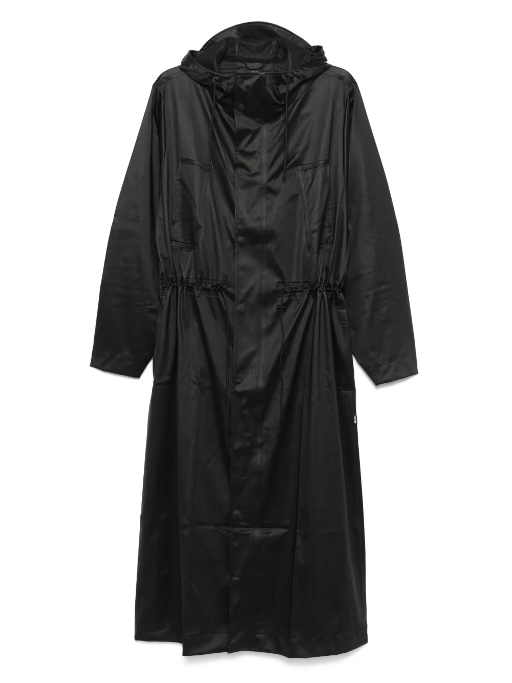 Rains Bold Longest coat - Nero