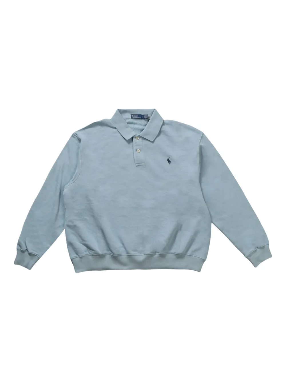 Polo Ralph Lauren polo-collar sweatshirt - Blu
