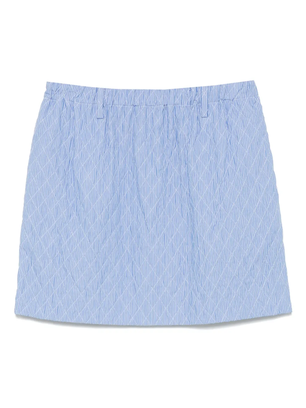 Nº21 striped mini skirt - Blu