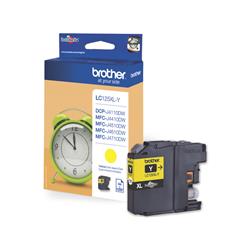 Originale Cartuccia inkjet alta resa LC-125 Brother giallo