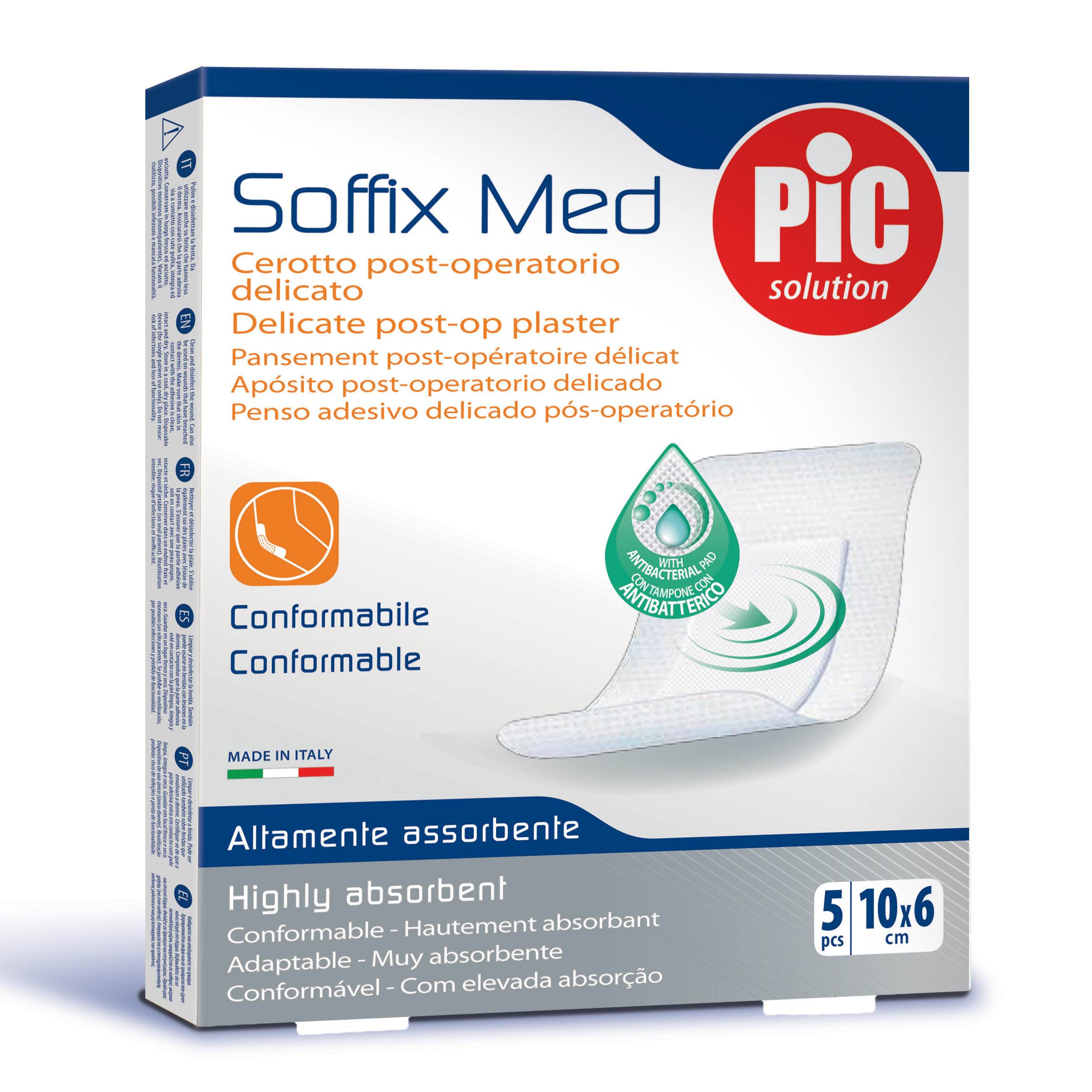 Soffix Med 10x6 Ster A/batt 5p