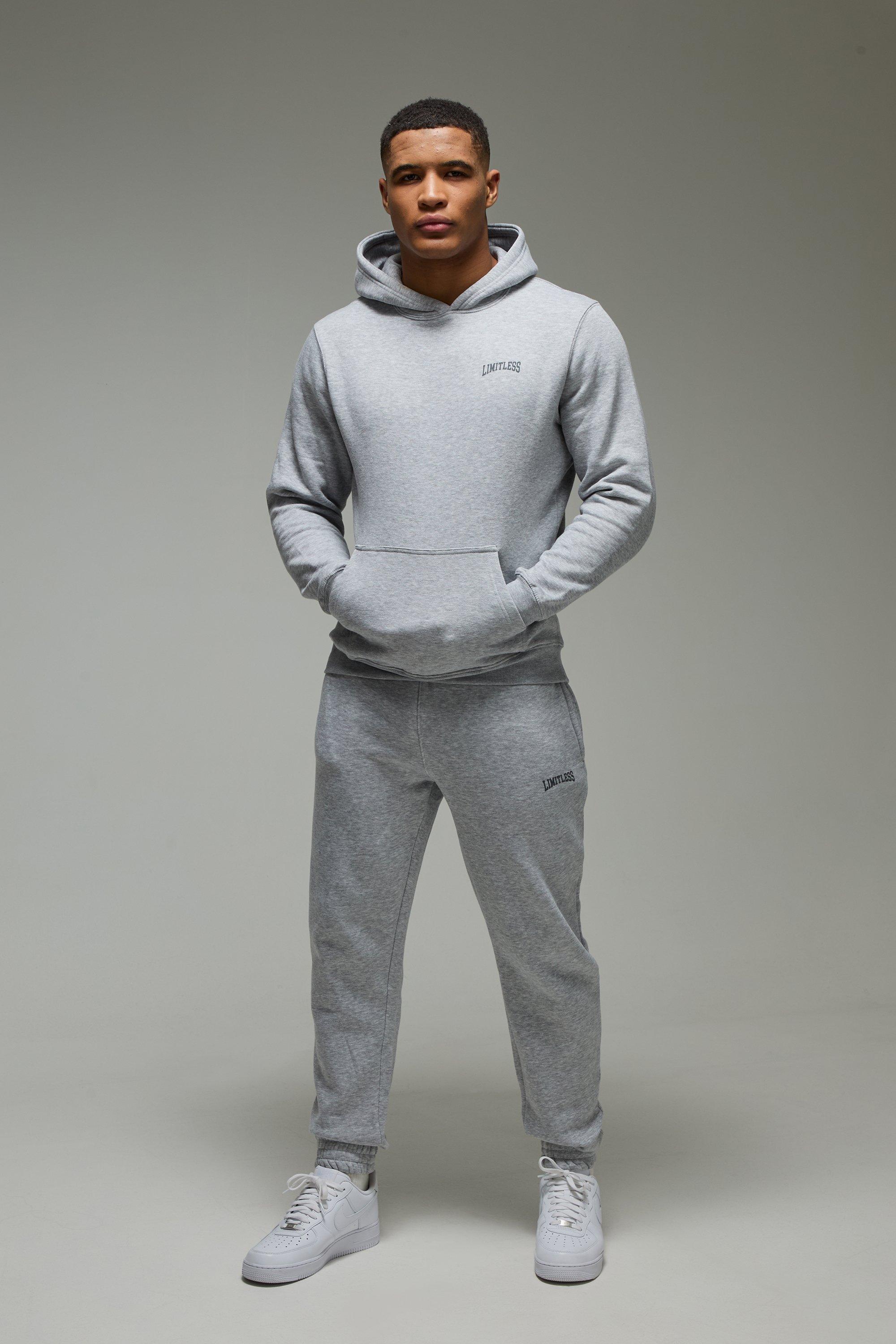 Tuta sportiva Man Active Limitless Regular Fit, Grigio