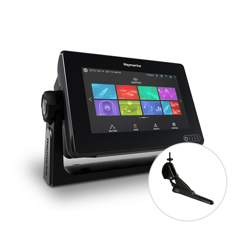 Multifunzione Axiom 7 DV con trasduttore CPT-100 DVS - Raymarine