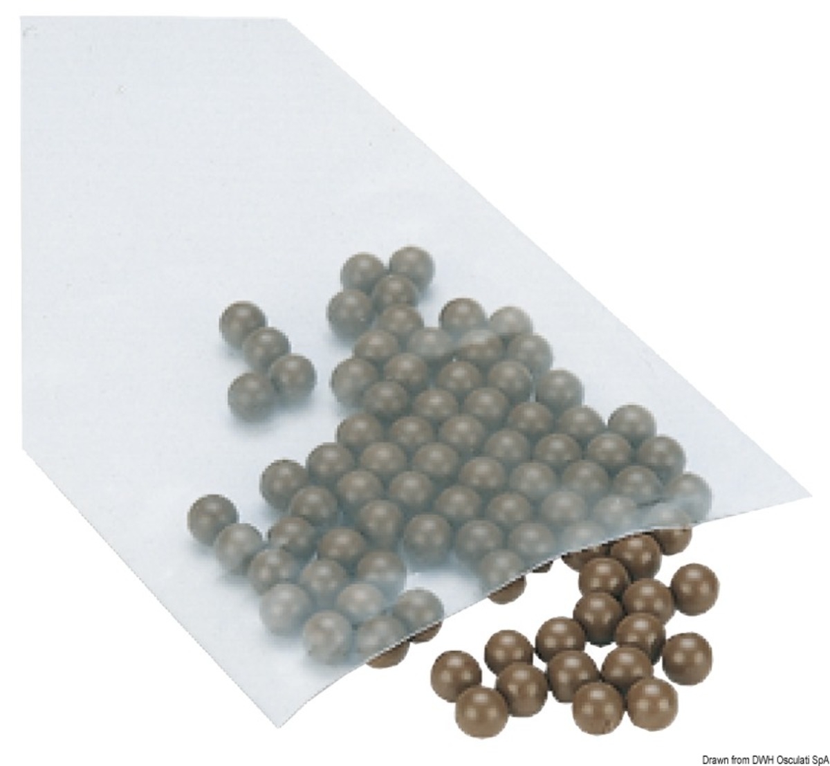 Ricambio per carrelli - Lewmar : Modello - M5