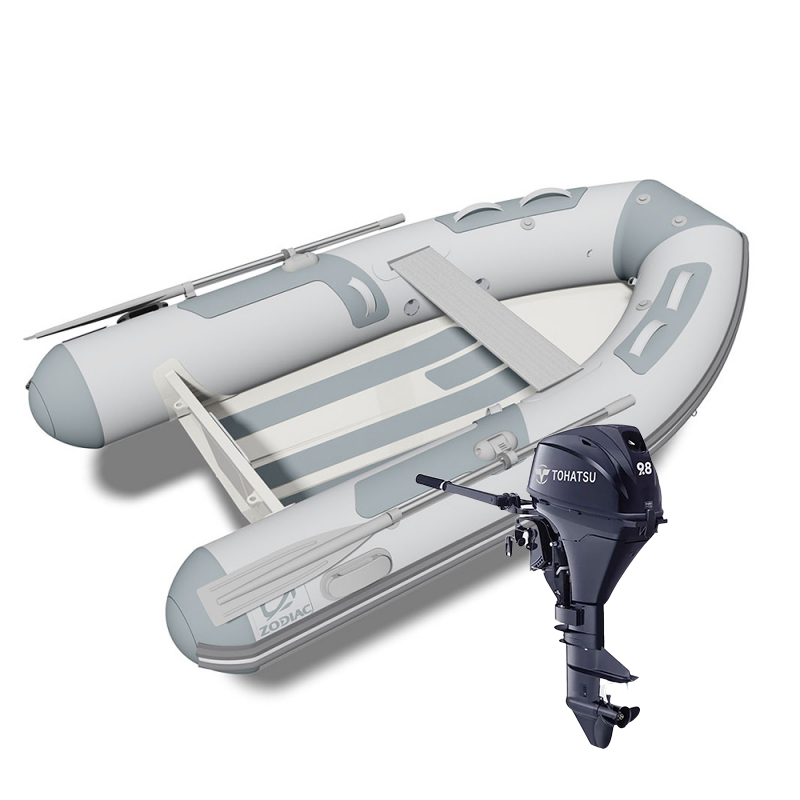 Tender Zodiac Cadet 300 Rib Alu + motore fuoribordo Tohatsu : Modello motore - MFS9.8 EFS