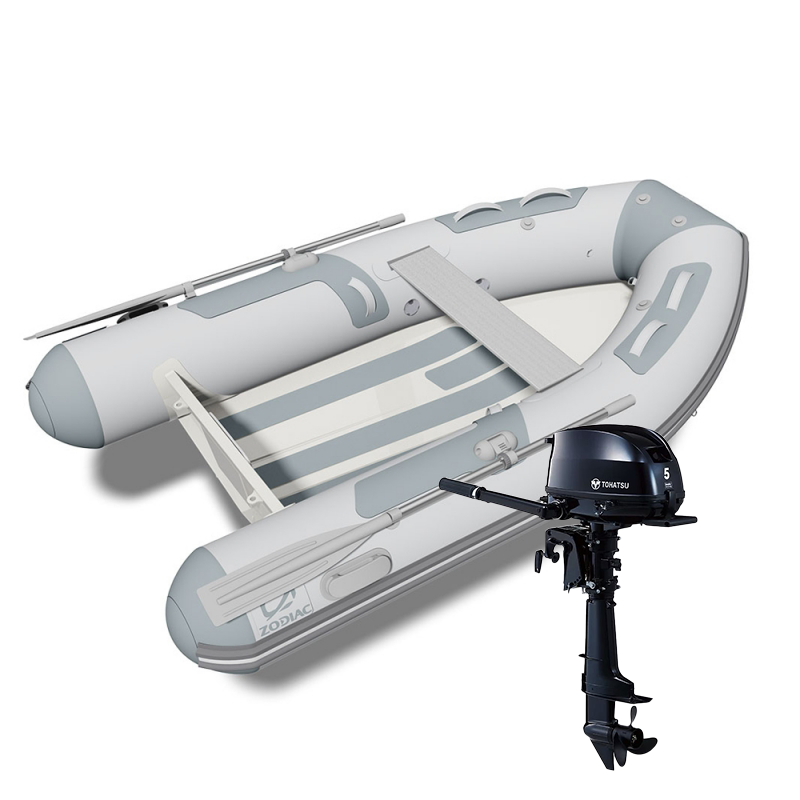Tender Zodiac Cadet 300 Rib Alu + motore fuoribordo Tohatsu : Modello motore - MFS5D S