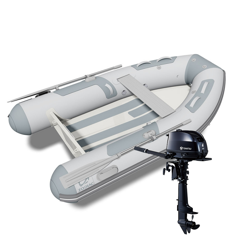 Tender Zodiac Cadet 300 Rib Alu + motore fuoribordo Tohatsu : Modello motore - MFS4D S