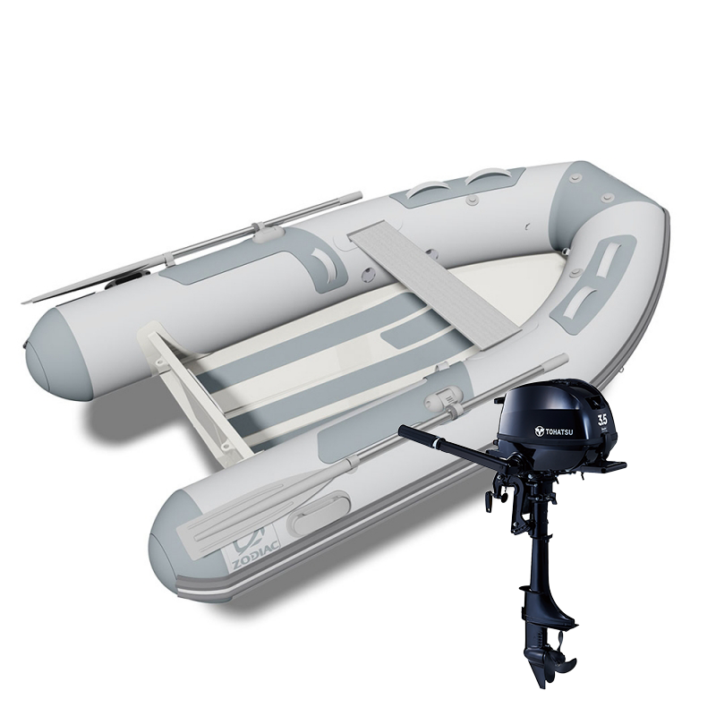 Tender Zodiac Cadet 300 Rib Alu + motore fuoribordo Tohatsu : Modello motore - MFS3.5 S