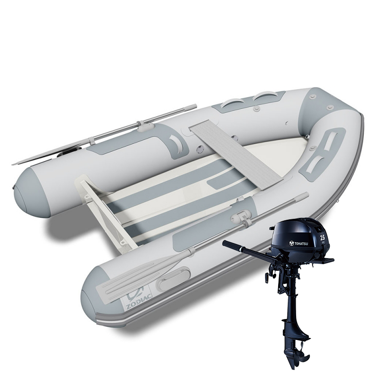Tender Zodiac Cadet 300 Rib Alu + motore fuoribordo Tohatsu : Modello motore - MFS2.5 S