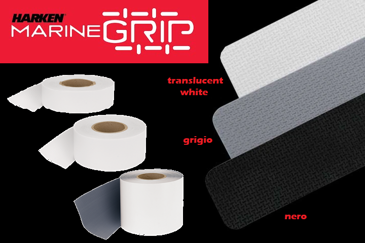 Marine Grip nastro antisdrucciolo 76 mm. - Harken : Scegli il modello - Grigio