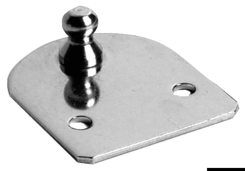Piastrina di fissaggio piana : Scegli il modello - Piastrina piana filetto 8 mm compact