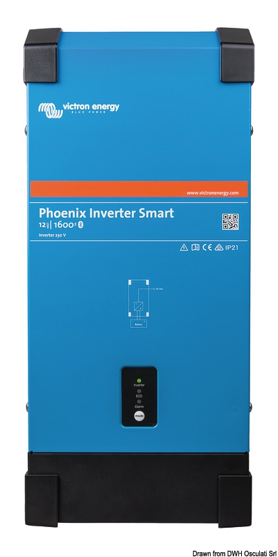 Inverter VICTRON Phoenix/Phoenix Smart pura onda sinusoidale 1600/5000 W : Scegli il modello - Inverter Victron Phoenix 24/3000 Smart