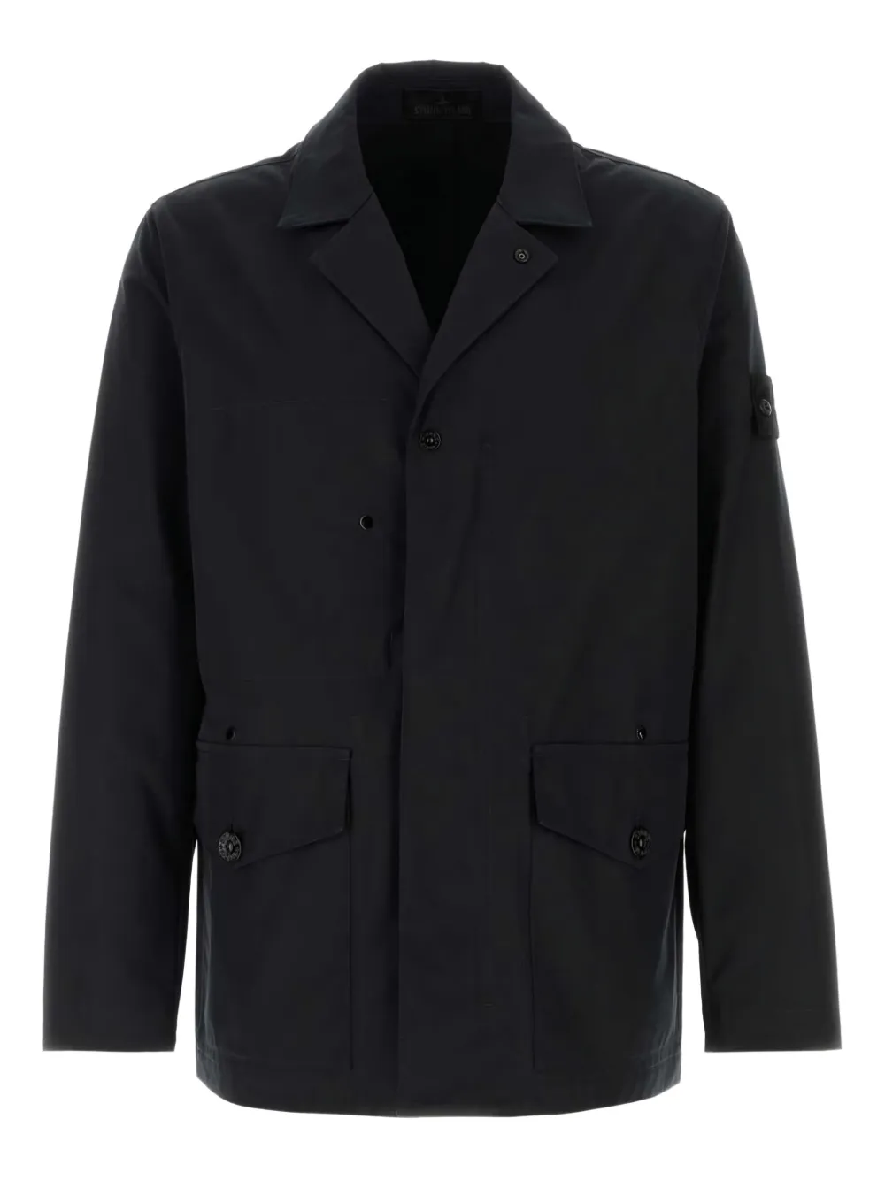 Stone Island Blazer in cotone - Nero