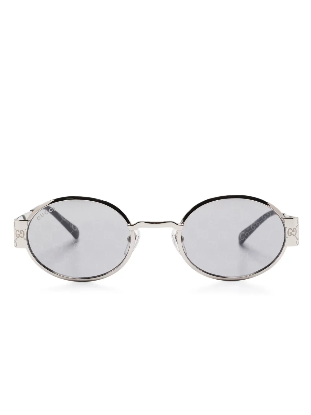 Gucci Eyewear round-frame sunglasses - Argento
