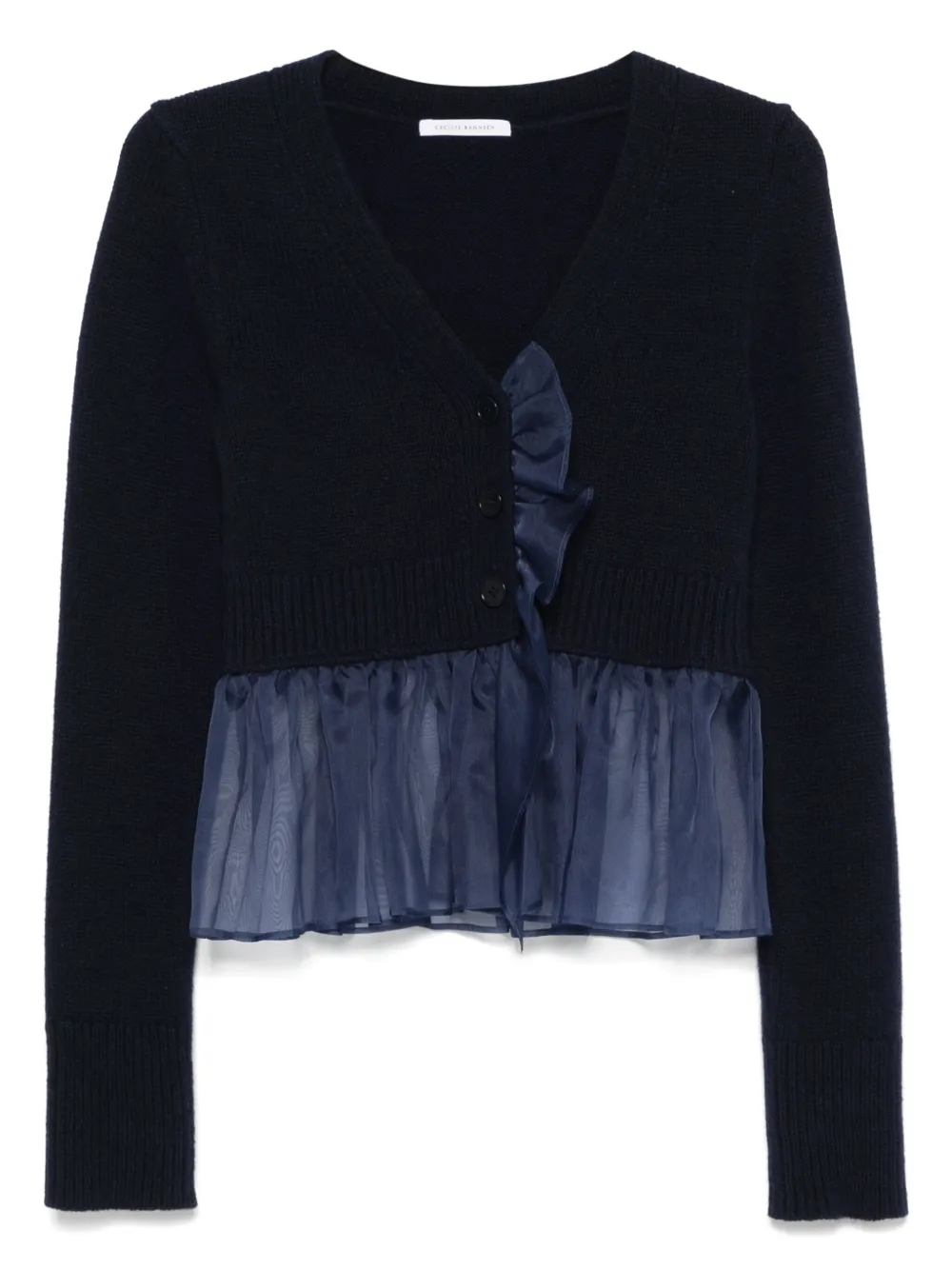 Cecilie Bahnsen Phlox cardigan - Blu