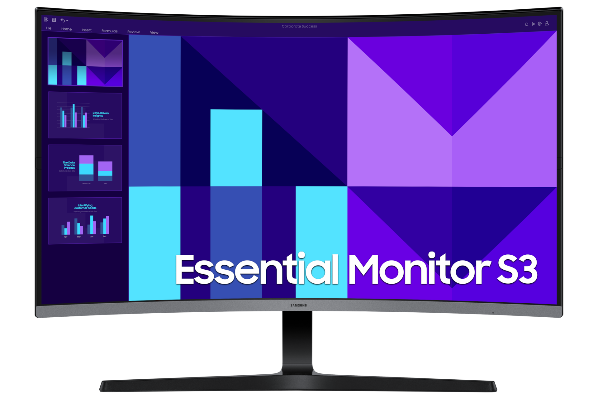 Samsung Monitor Curvo Serie S39GD da 32'' Full HD, Black