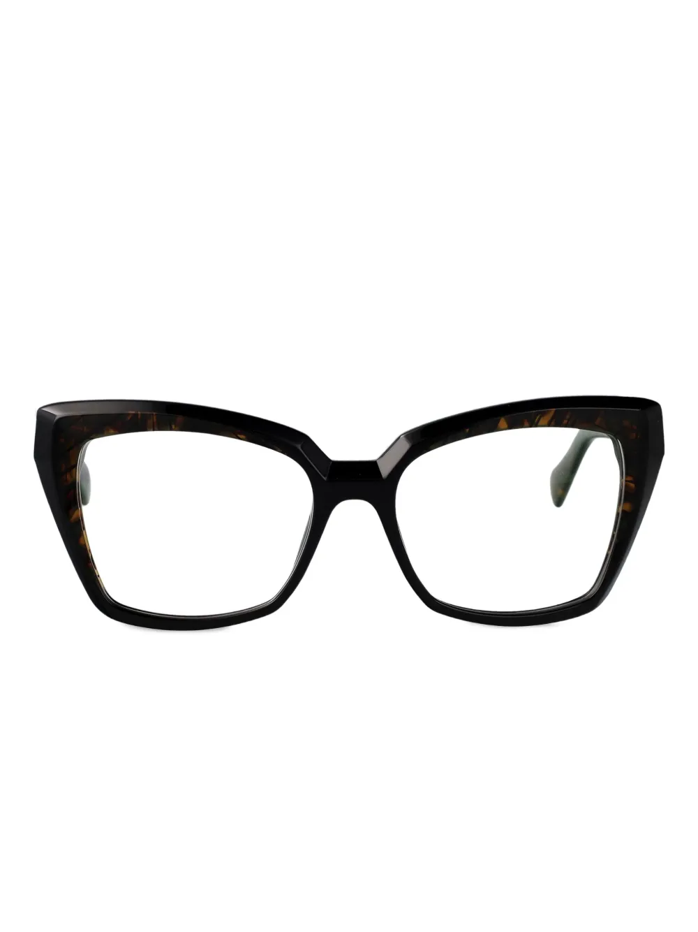 Cazal logo-print glasses - Nero