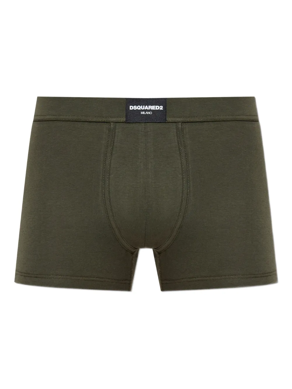 DSQUARED2 logo-tag boxers - Verde