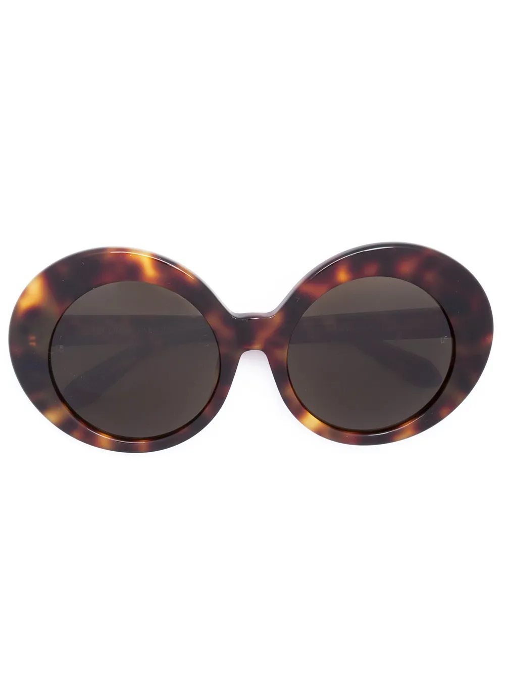 Linda Farrow oversized frame sunglasses - Nero