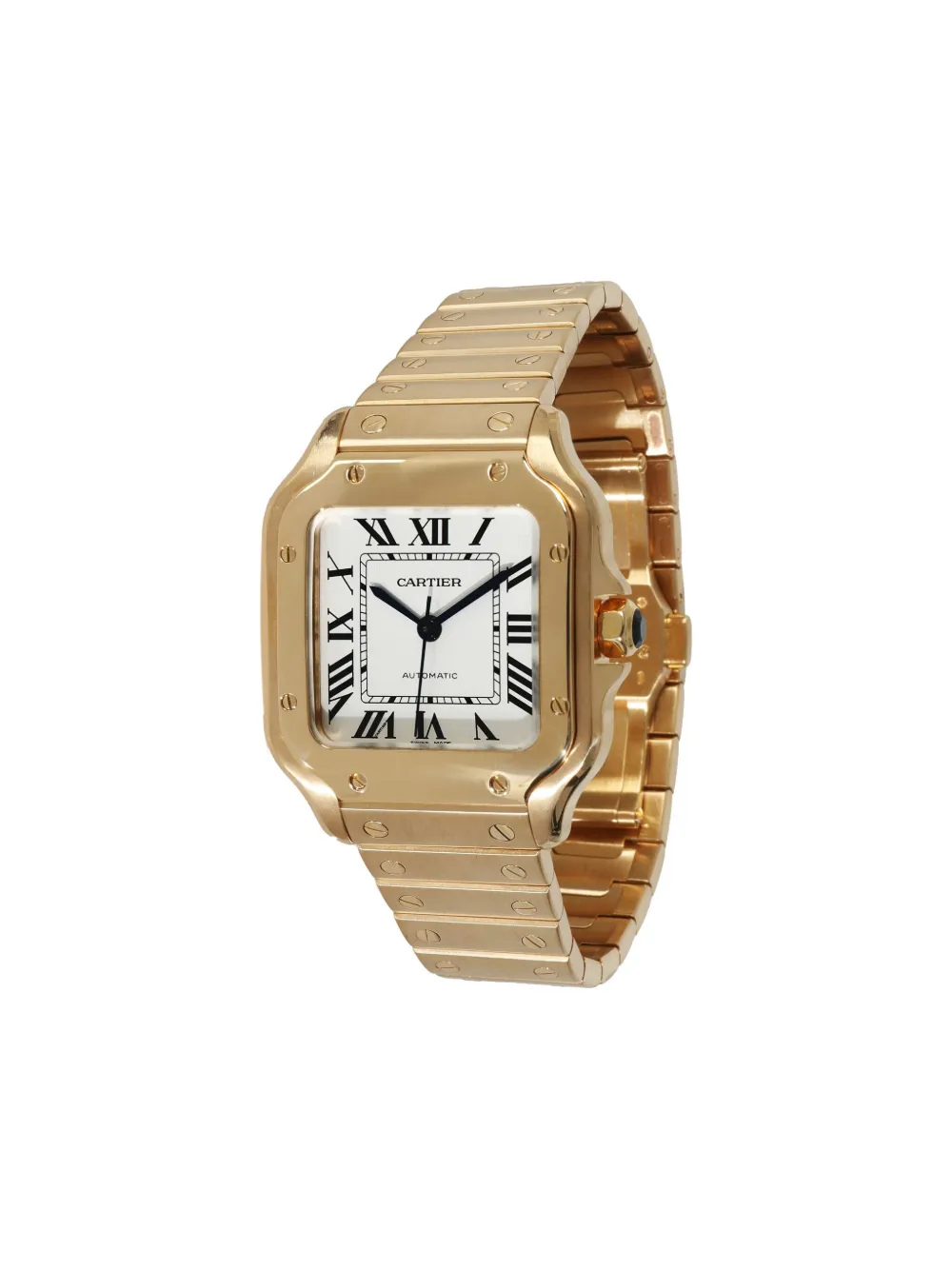 Cartier 2010s pre-owned Santos de Cartier 47mm - Bianco