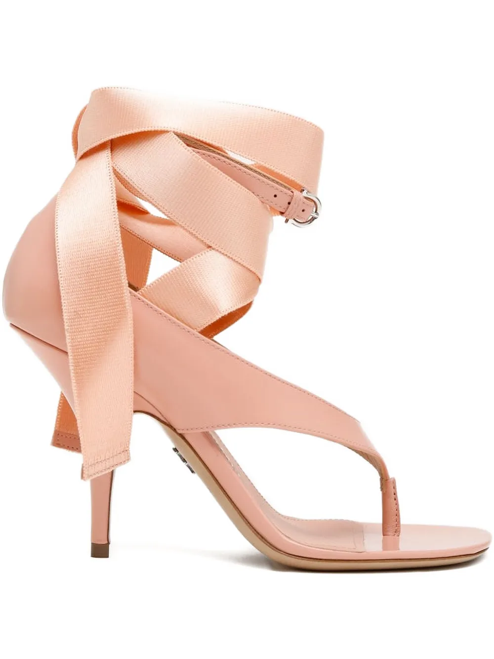 Ferragamo 95mm ribbon-detail sandals - Rosa