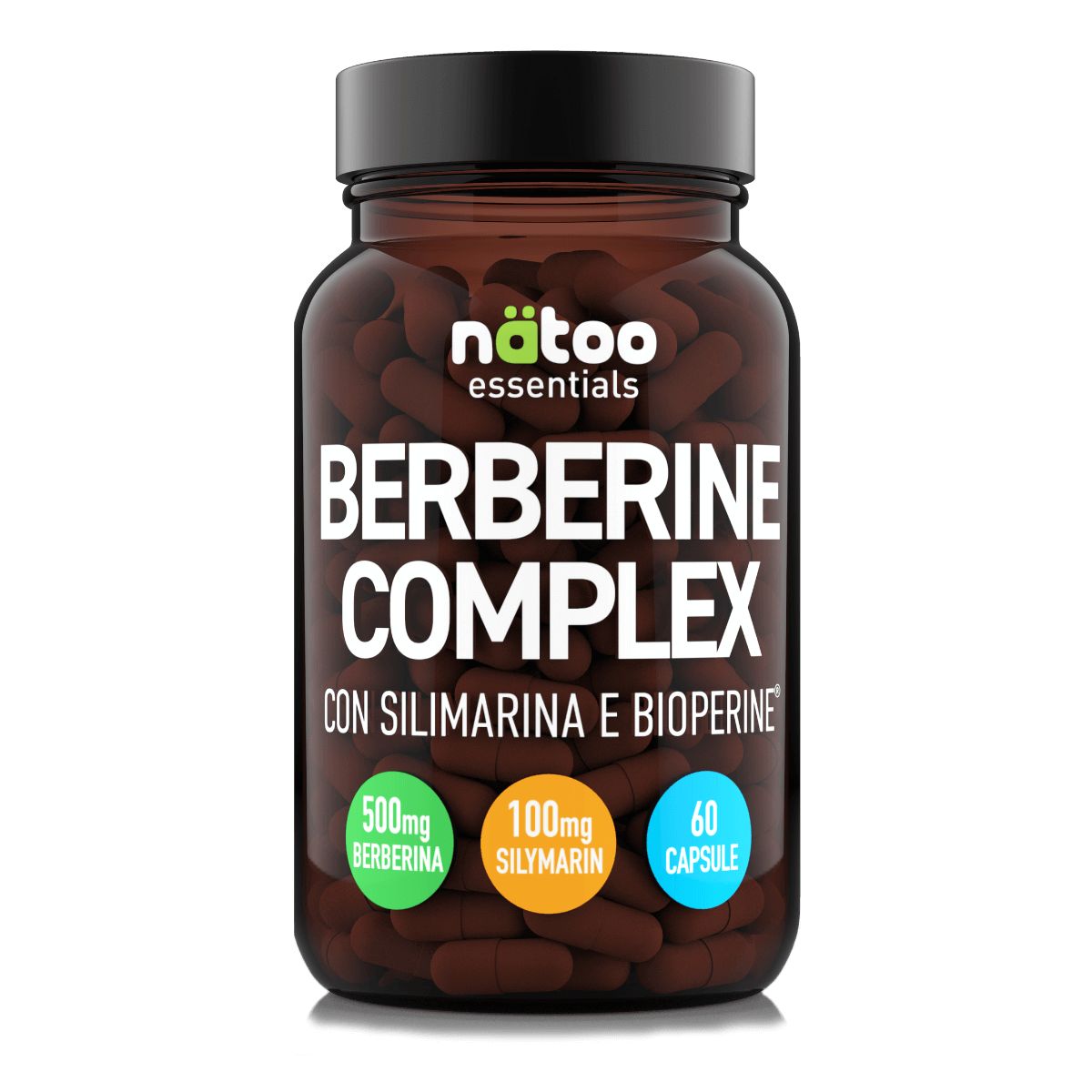 Natoo Berberine Complex con Silimarina 60 St