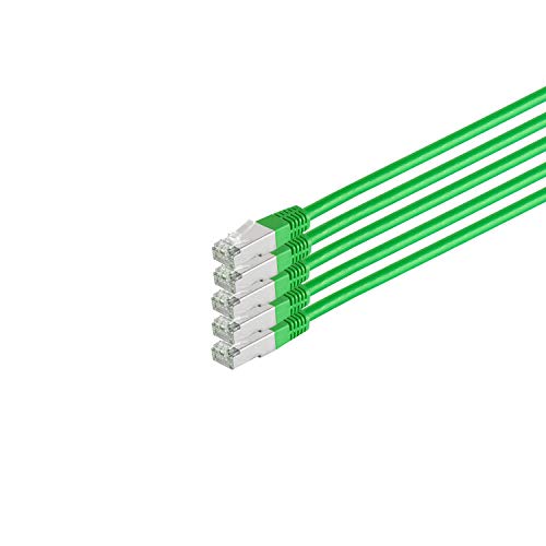 S-Conn Rj45-Rj45, M-M, 1M Cavo Di Rete Cat6 S/Ftp (S-Stp) Verde - Cavi Di Rete (M-M, 1M, 1 M, Cat6, S/Ftp (S-Stp), Rj-45, Rj-45, Verde)
