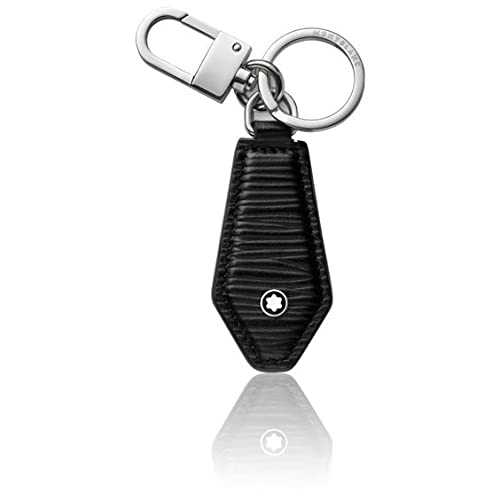 Montblanc Meisterstück 4810 Key Fob Diamond Bk, Portachiavi Unisex-Adulto, Nero, Taglia Unica