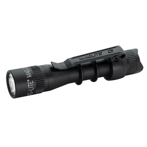 Maglite Mag-Tac 2 Senza Corona Torcia, Unisex-Adult, Nero (Nero) Taglia Unica