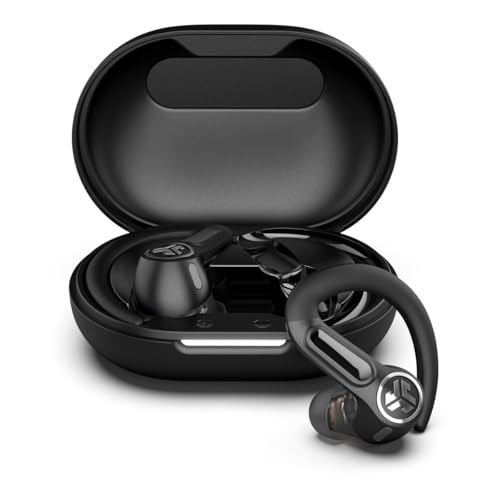 Jlab Cuffie Auricolari Auricolari Auricolari Senza Fili Bluetooth Epic Sport Anc 3 Con Riduzione Del Rumore, Colore: Nero