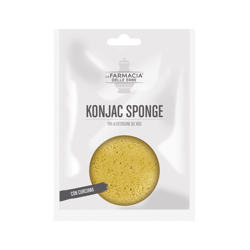 Farm. Delle Erbe - Farm. Delle Erbe Fde Konjac Sponge Curcuma 1 Pezzo