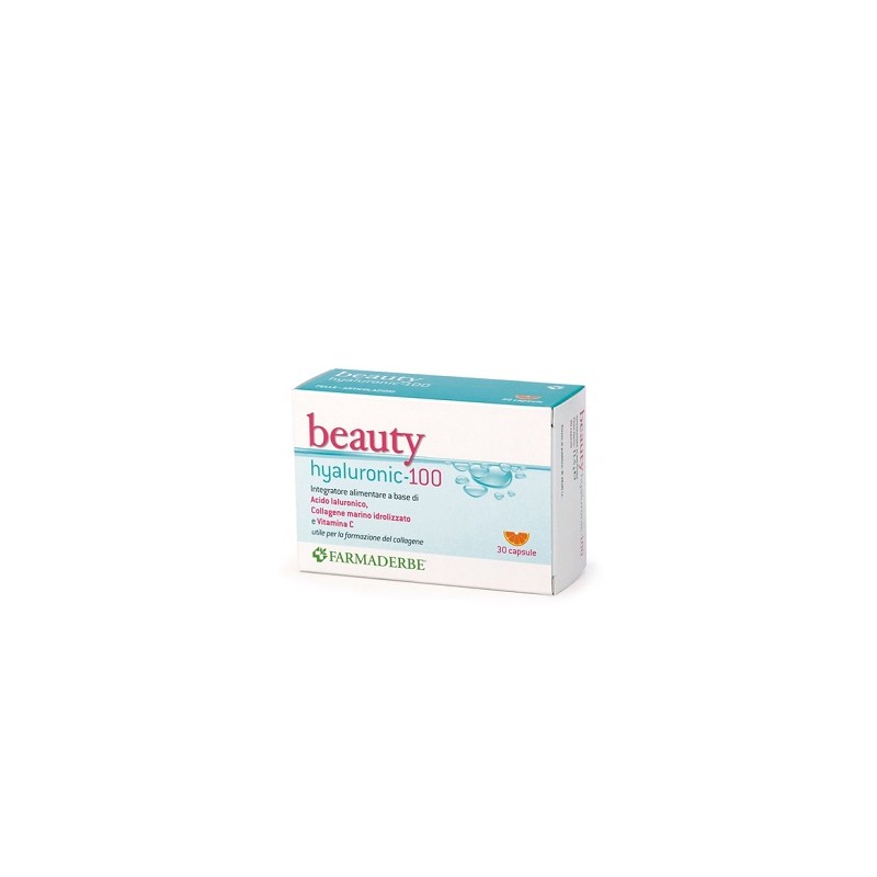 Farmaderbe - Farmaderbe Beauty Hyaluronic 100 30 Capsule