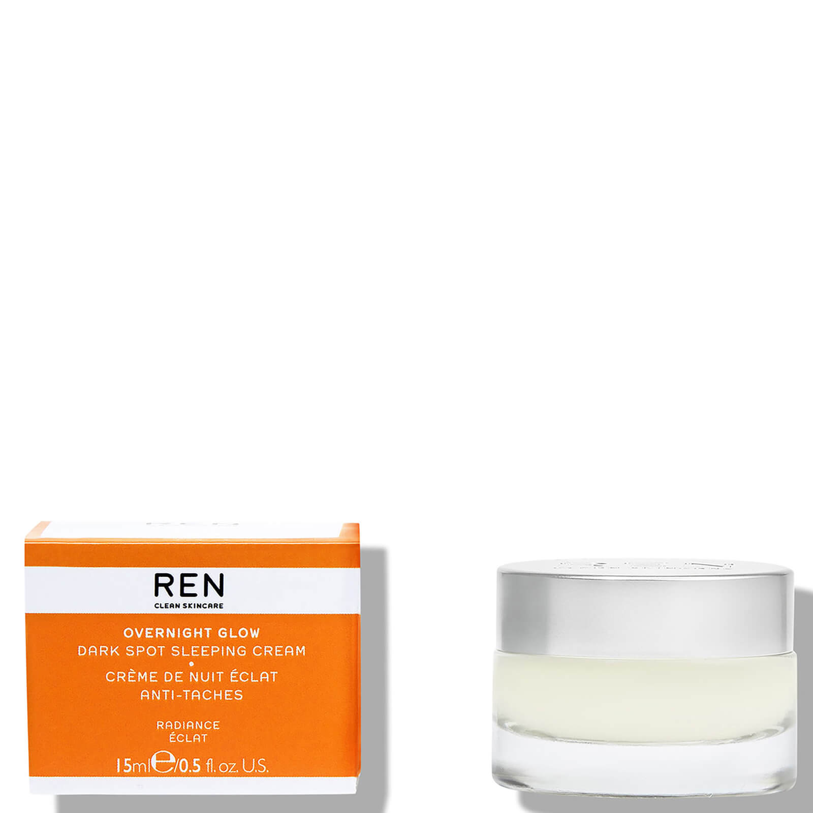 REN Clean Skincare Overnight Glow crema notte anti-imperfezioni 15 ml