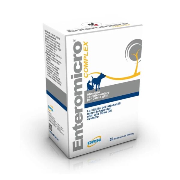Drn enteromicro complex - 32 compresse - spedizione gratis 1° ordine + scegli lo sconto bzr5 / bzr20