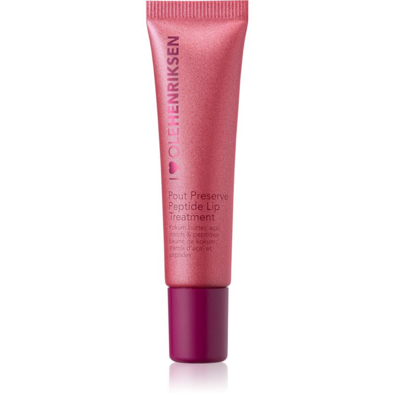 Olehenriksen Pout Preserve Peptide Lip Treatment Lucidalabbra Idratante Colore Lingonberry Jam Glimmer 12 Ml