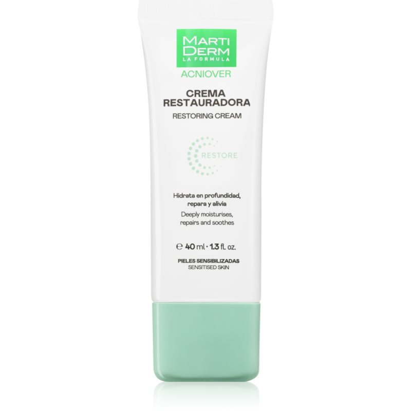 Martiderm Acniover Restoring Cream Crema Rigenerante Viso Con Prebiotici 40 Ml