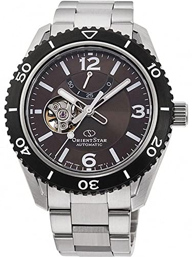 Orient Star Sport Re-At0102Y00B Orologio Uomo Meccanico Automatico, Marrone, Bracciale