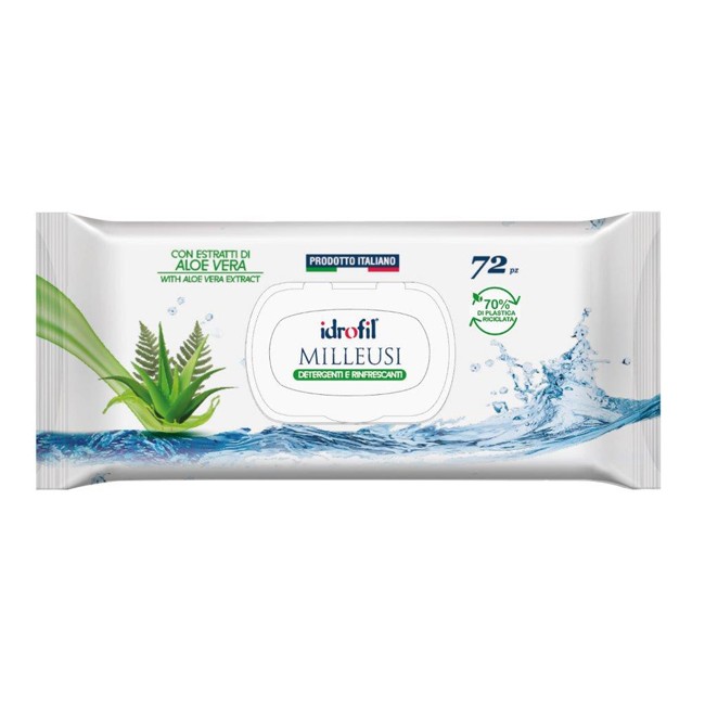 Idrofil - Idrofil Salviettine Milleusi 72 Pezzi