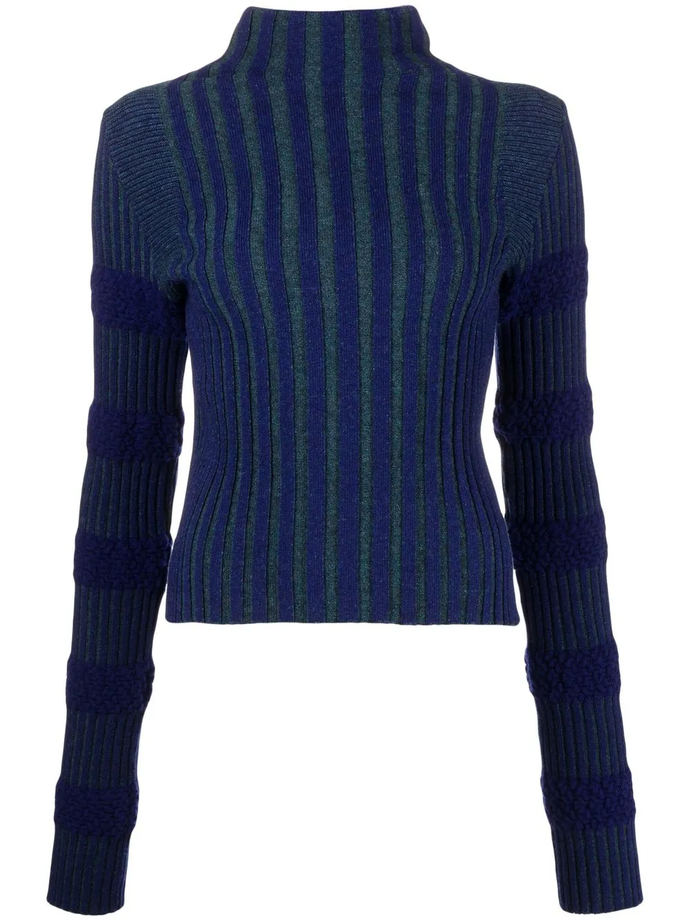 Paula Canovas del Vas Maglione a coste - Blu