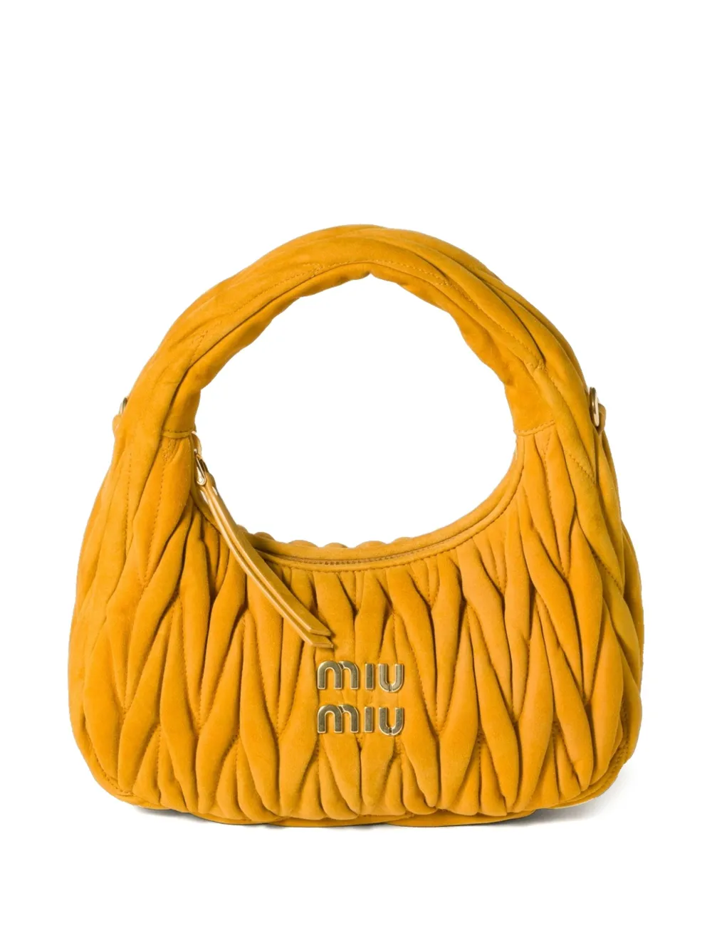 Miu Miu Borsa tote Wander matelassé - Giallo