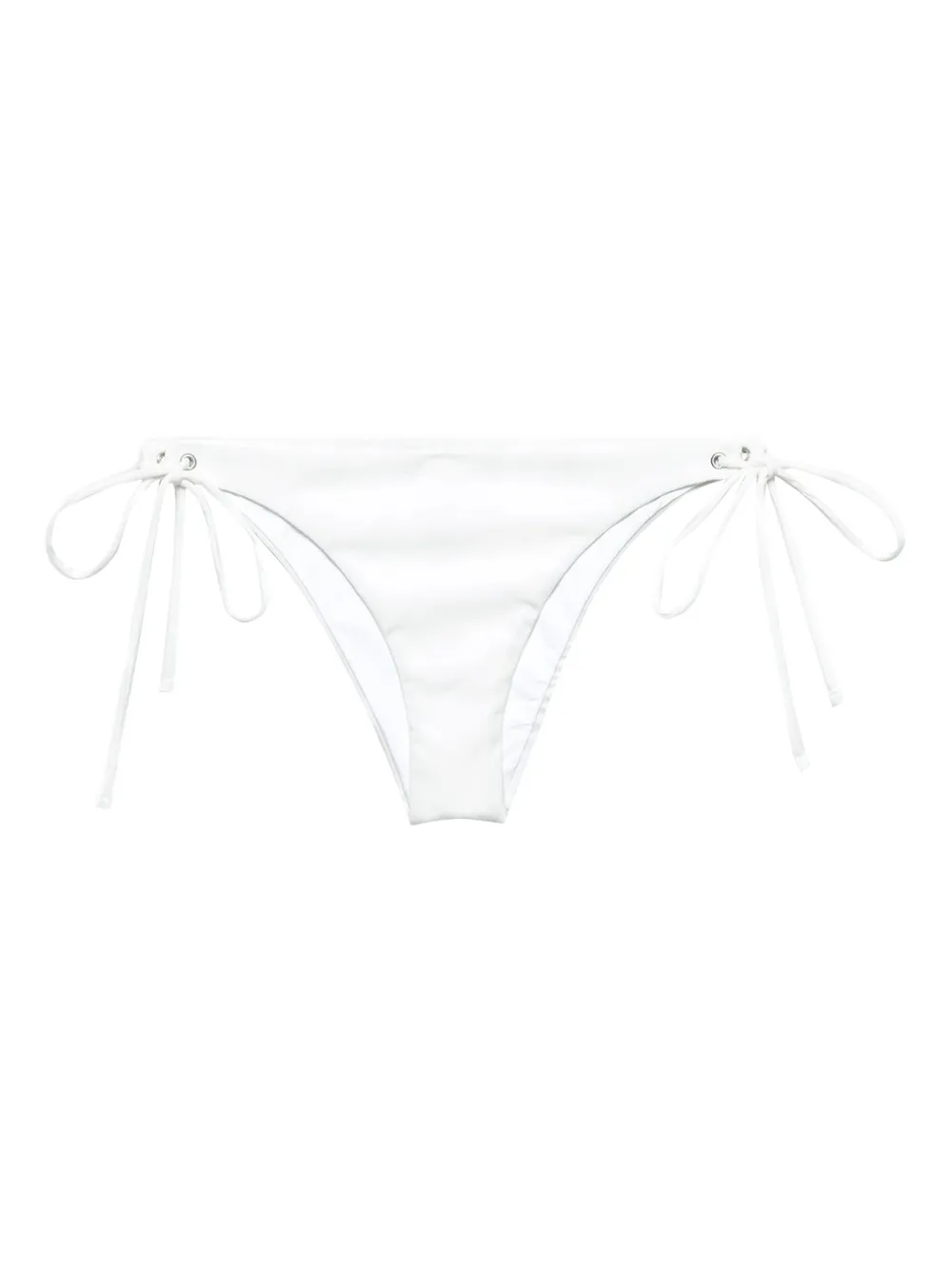 Prada tie-side bikini bottoms - Bianco