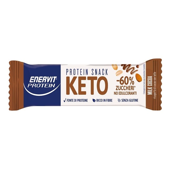 Enervit - Enervit Protein Snack Keto Milk Cocoa 35 G