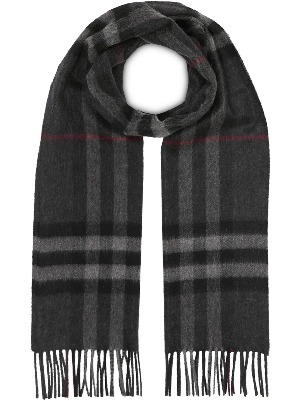 Burberry Sciarpa The Classic Check - Grigio