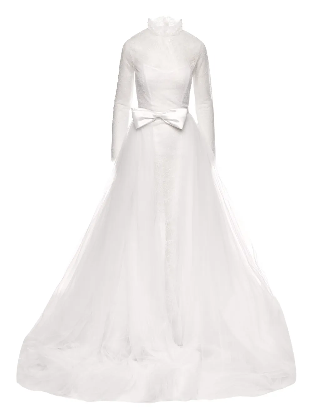 Ana Radu lace ball gown - Bianco