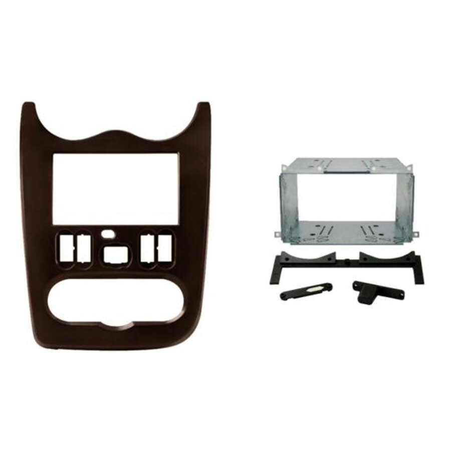 Installazione Mascherina 2 din - PHONOCAR Dacia Duster, Logan, Sandero