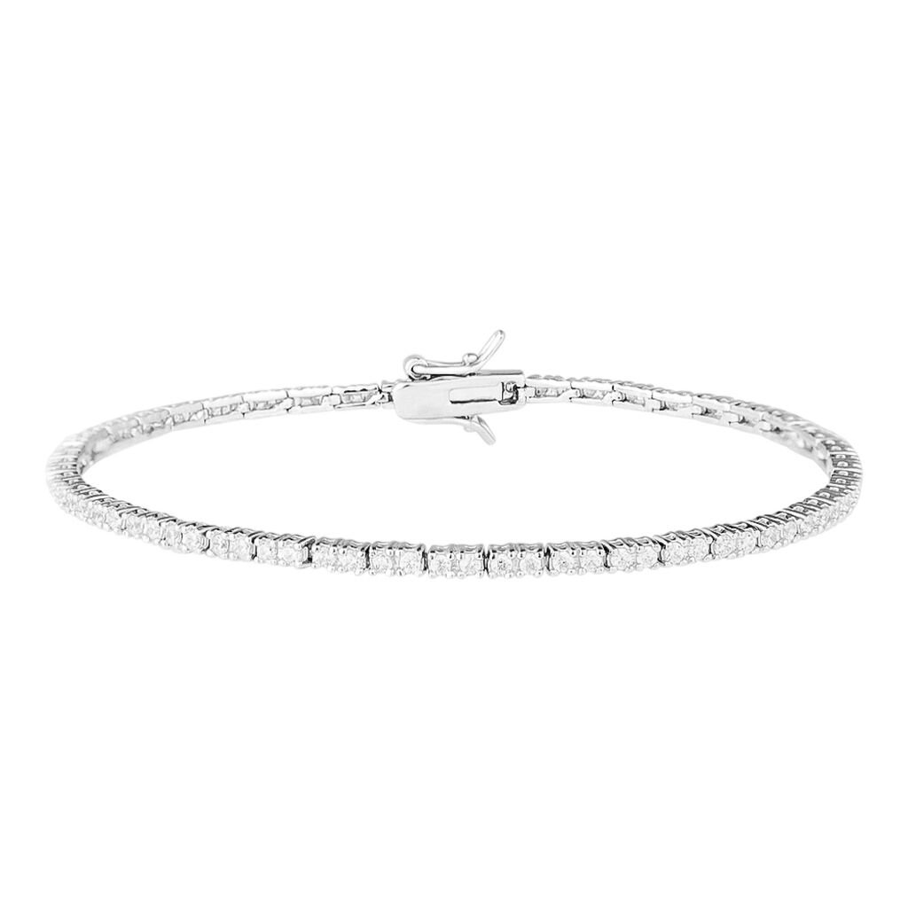 Stroili - Bracciale Tennis Silver Elegance Argento Rodiato Cubic Zirconia