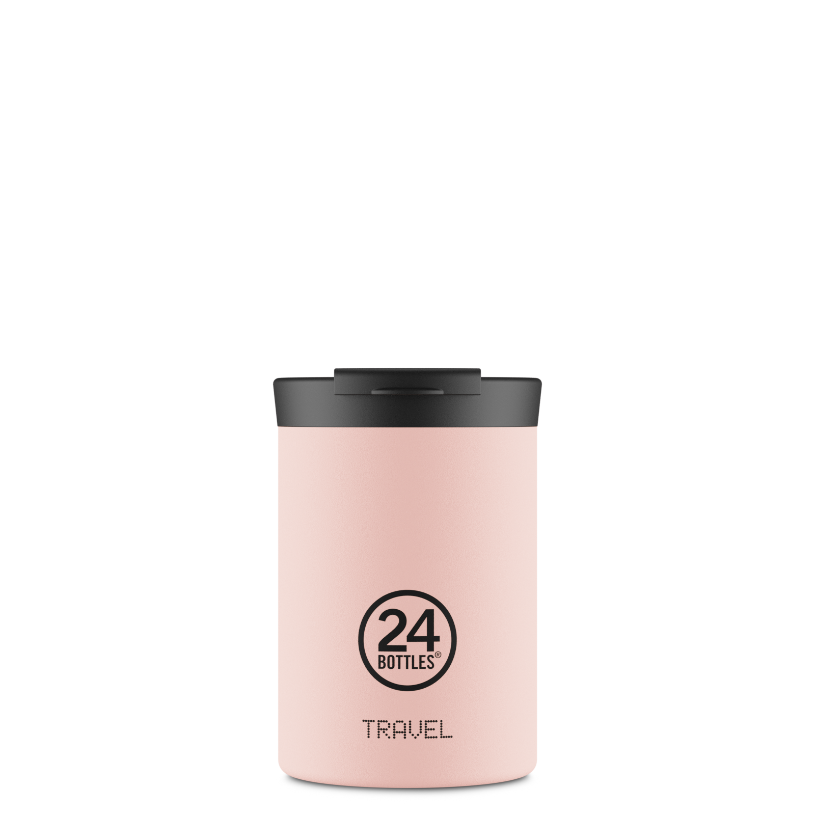 Tazza Mug da viaggio ermetica 350 ml, Rosa, Personalizzabile, Travel Tumbler Dusty Pink - 24Bottles