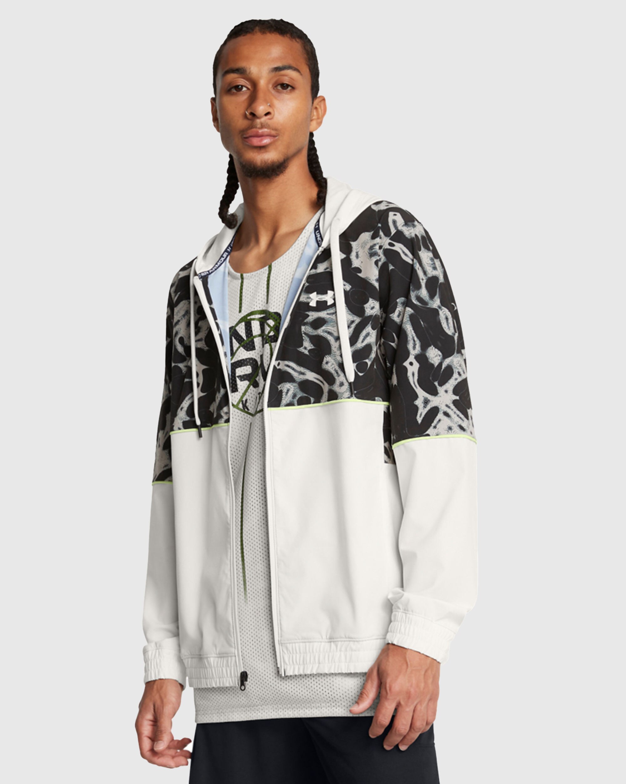 Giacca Baseline Woven White Clay Bianco Uomo