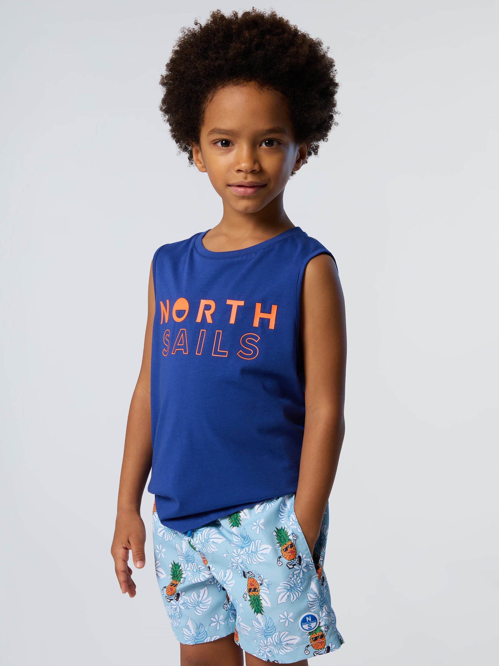 North Sails - Canotta con stampa North Sails